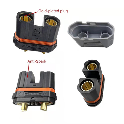 Hexie Lithium PA66 RC Battery Connectors Anti Spark Multipurpose