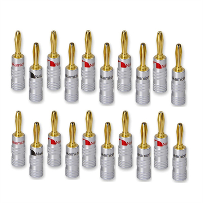 24K Nakamichi Speaker Connectors