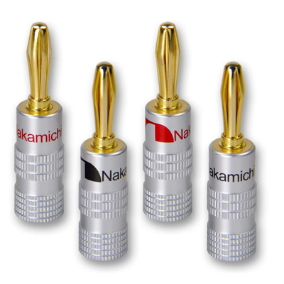 24K Nakamichi Speaker Connectors