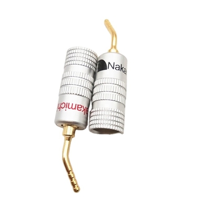 Copper Male Pin Nakamichi Banana Plugs Multipurpose Gold Plated