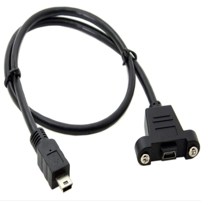 PVC Panel Mount USB Extension Cable
