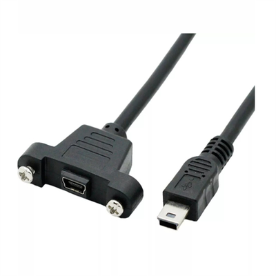 PVC Panel Mount USB Extension Cable