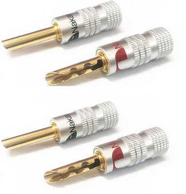 Audio Cable Nakamichi Speaker Banana Plug Practical Multipurpose