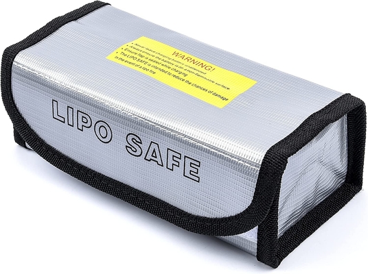MSDS RC Battery Lipo Safe Bag Silver Color Flameproof Durable