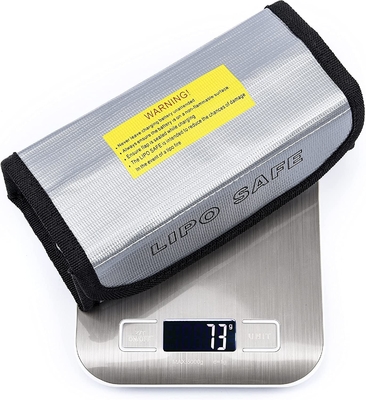 MSDS RC Battery Lipo Safe Bag Silver Color Flameproof Durable