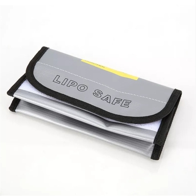 Explosion Proof Recyclable Lipo Fire Bag , PVC Fireproof Bag For Lithium Battery