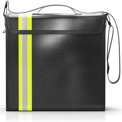 Silver Portable Lipo Fireproof Battery Bag Multifunctional Durable