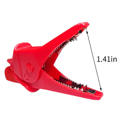 Practical 1000V Alligator Electrical Clips , Copper Plated Crocodile Clip For Battery