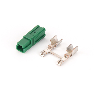 Multicolor 45A Single Pole Connector , Copper Alloy Forklift Battery Connector