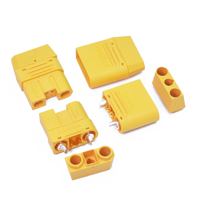 Practical DC 500V XT120 Connector , Gold Plated ESC Banana Connector