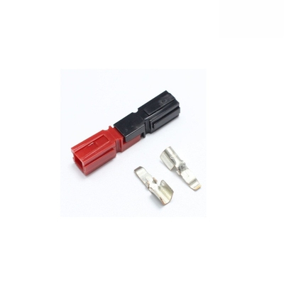 Multicolor 45A Single Pole Connector , Copper Alloy Forklift Battery Connector