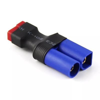 Solid EC5 Lipo RC Battery Connectors Lightweight Red Black Blue Color