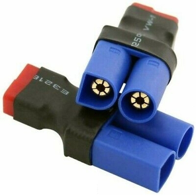 Solid EC5 Lipo RC Battery Connectors Lightweight Red Black Blue Color