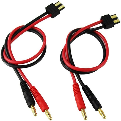 Heatproof Practical TRX Charger Lead , Tinned Copper Balance Charger Cable