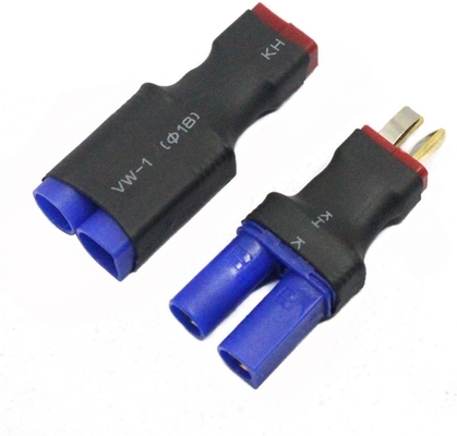Lightweight PA66 Male EC5 Connector , T Plug EC5 Connector Female