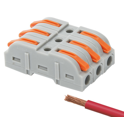 Inline Electrical Lever RC Battery Connectors Nuts Push In Quick
