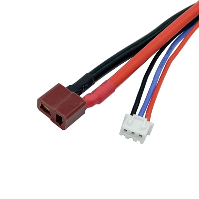 Car Hardcase Connector RC Charger Cable For 2S 7.4V Lithium Battery