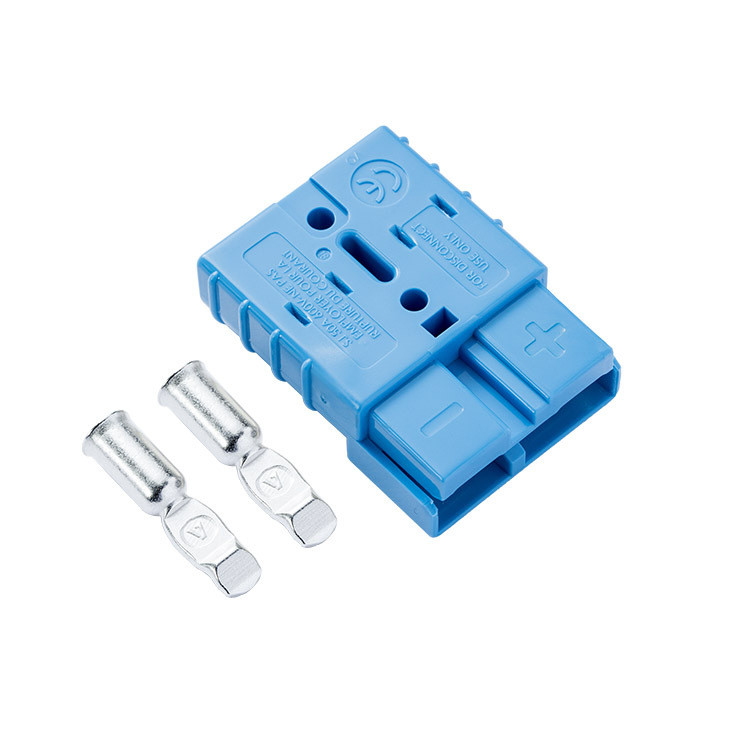 Dual Pole Anderson Powerpole Connectors 50A 600V For Forklift Battery