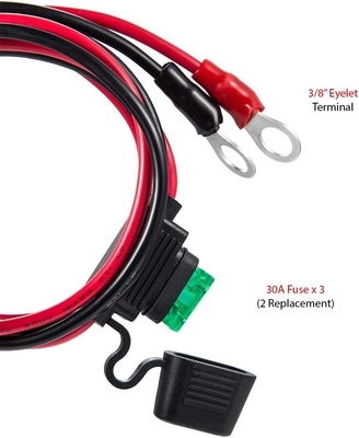RC Battery Automotive Insulated Alligator Clips 12V 24V Practical