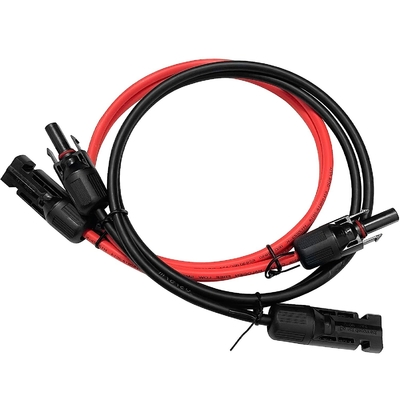 Φωτοβολταϊκό καλώδιο 6mm ² 10AWG επέκτασης ηλιακού πλαισίου IP68 αδιάβροχο